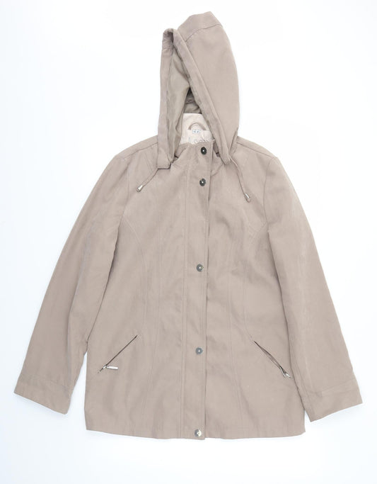 Womens UK Size 10 Klassik Beige Jacket
