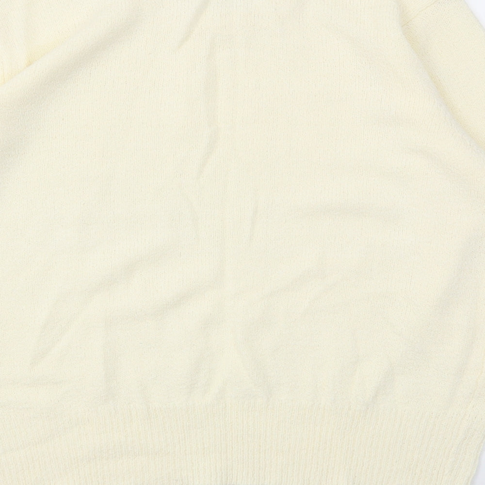 Ann McCartney Womens Ivory   Pullover Jumper Size L