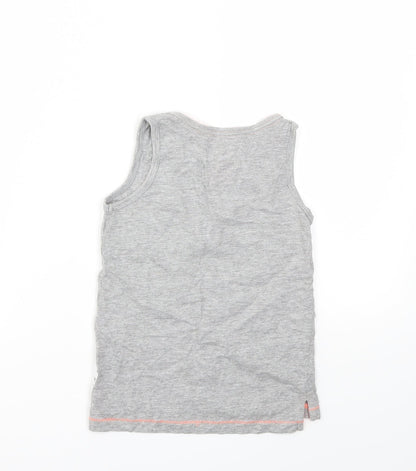F&F Boys Grey   Basic T-Shirt Size 4-5 Years
