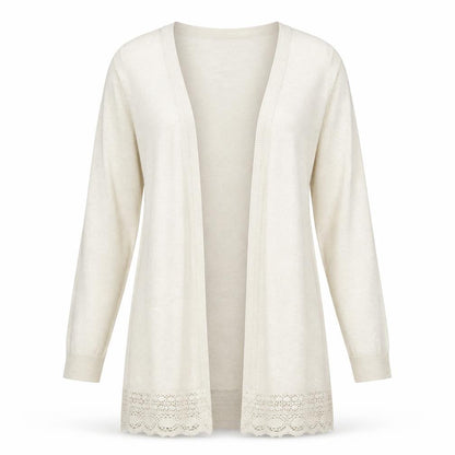 Dorothy Perkins Womens Grey  Knit Cardigan Jumper Size 8