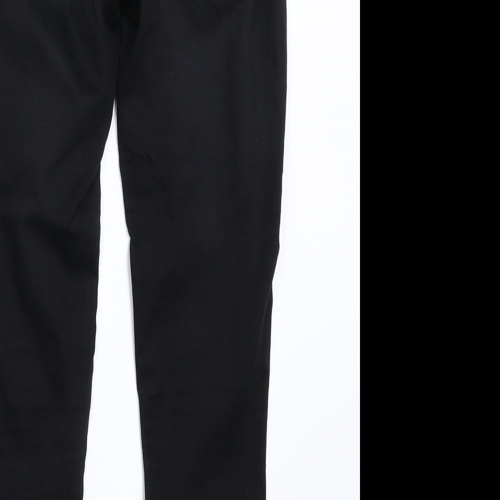 Topshop Womens Black  Denim Skinny Jeans Size 28 in L25 in