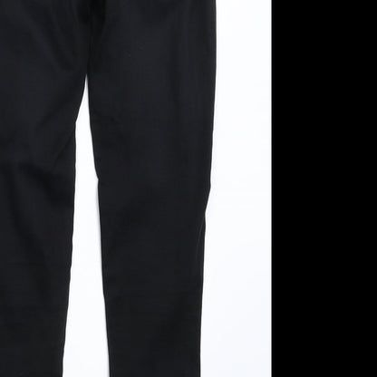 Topshop Womens Black  Denim Skinny Jeans Size 28 in L25 in