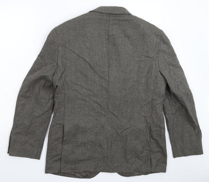 Mens UK Size 40 Marks and Spencer Regular Grey Suit Jacket