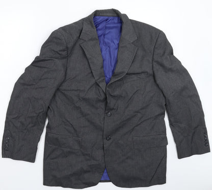 Mens UK Size 40 Marks and Spencer Regular Grey Suit Jacket