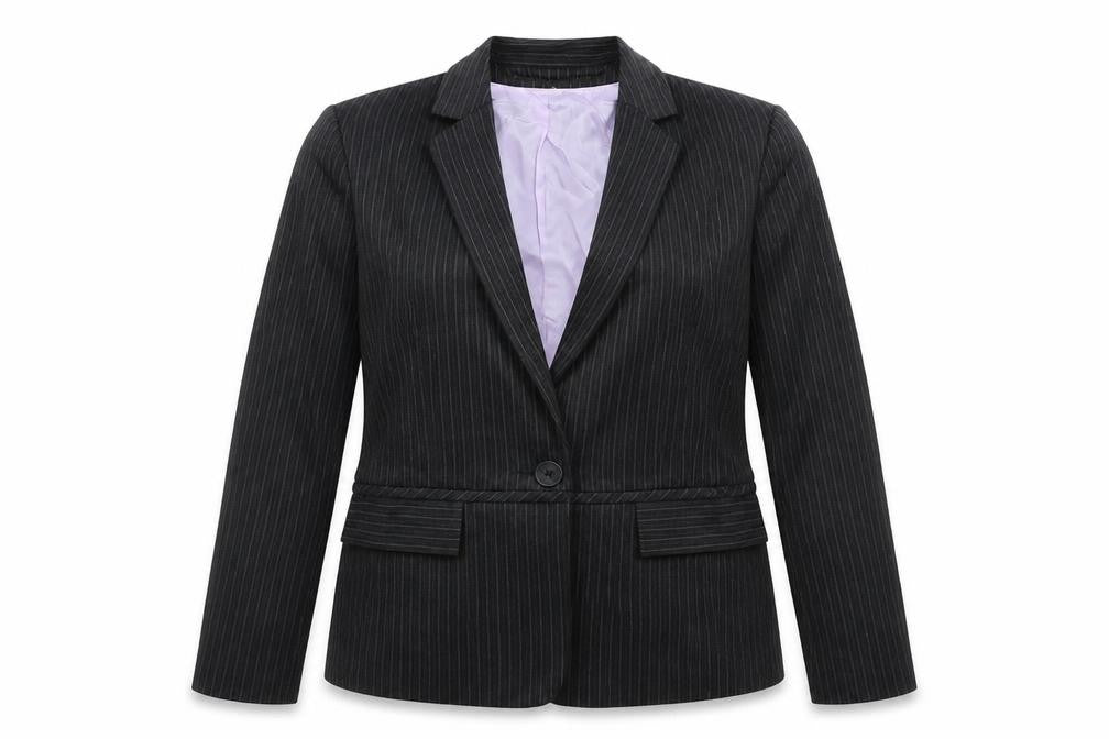 Womens UK Size 14 Warehouse Regular Grey Suit Jacket