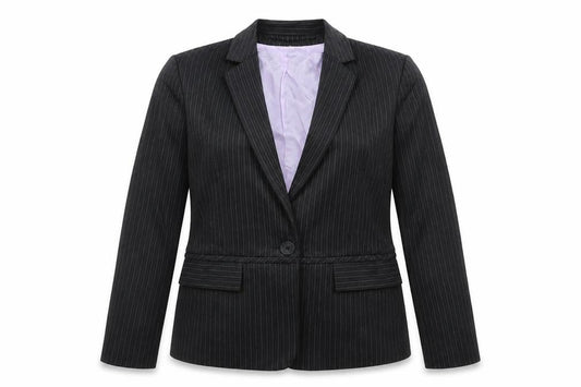 Womens UK Size 14 Warehouse Regular Grey Suit Jacket