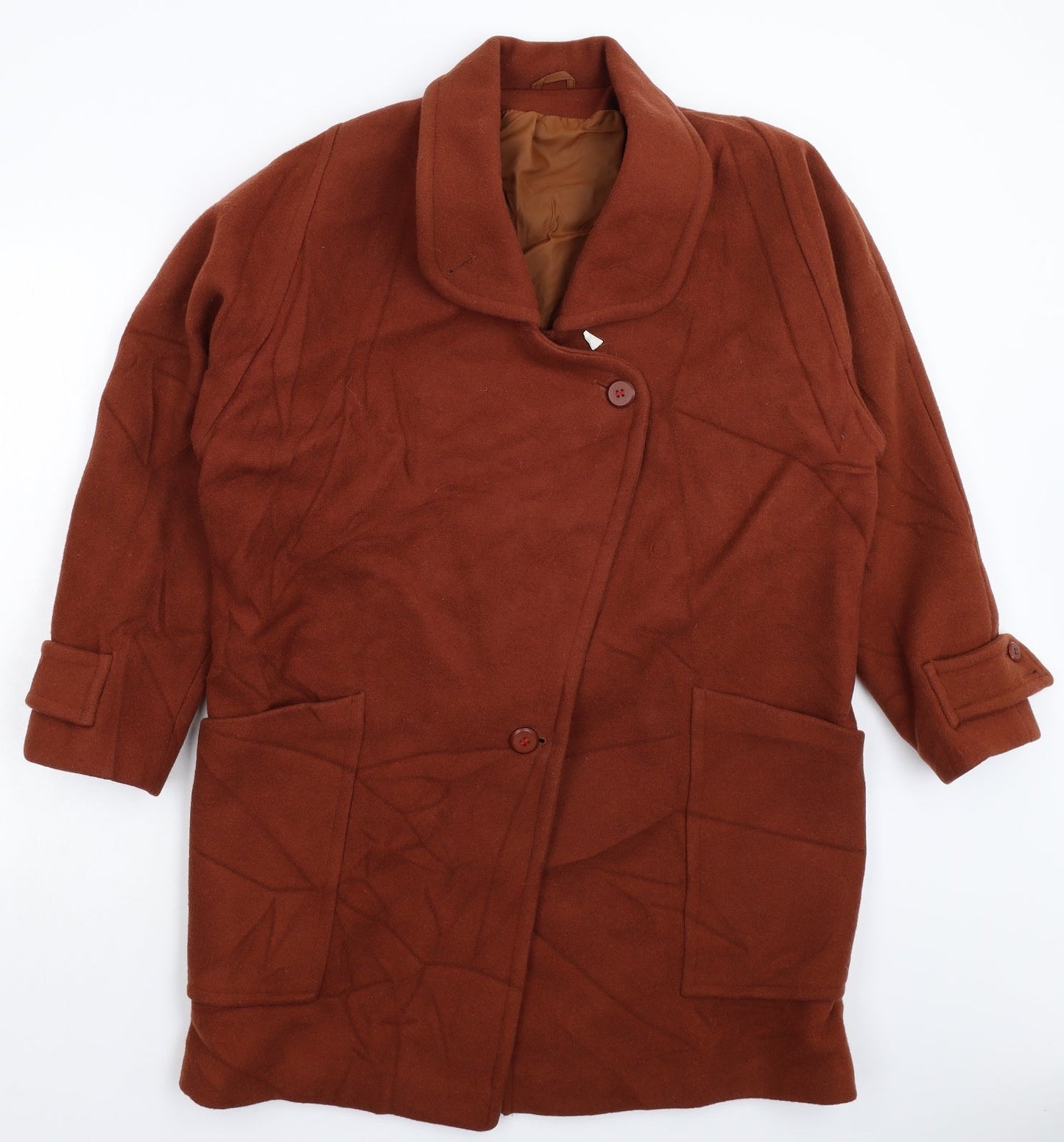 Womens UK Size 12 Richards Brown Overcoat