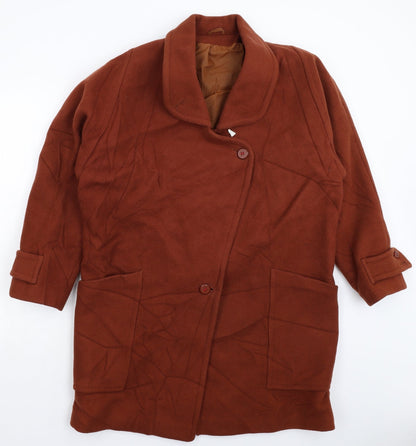 Womens UK Size 12 Richards Brown Overcoat