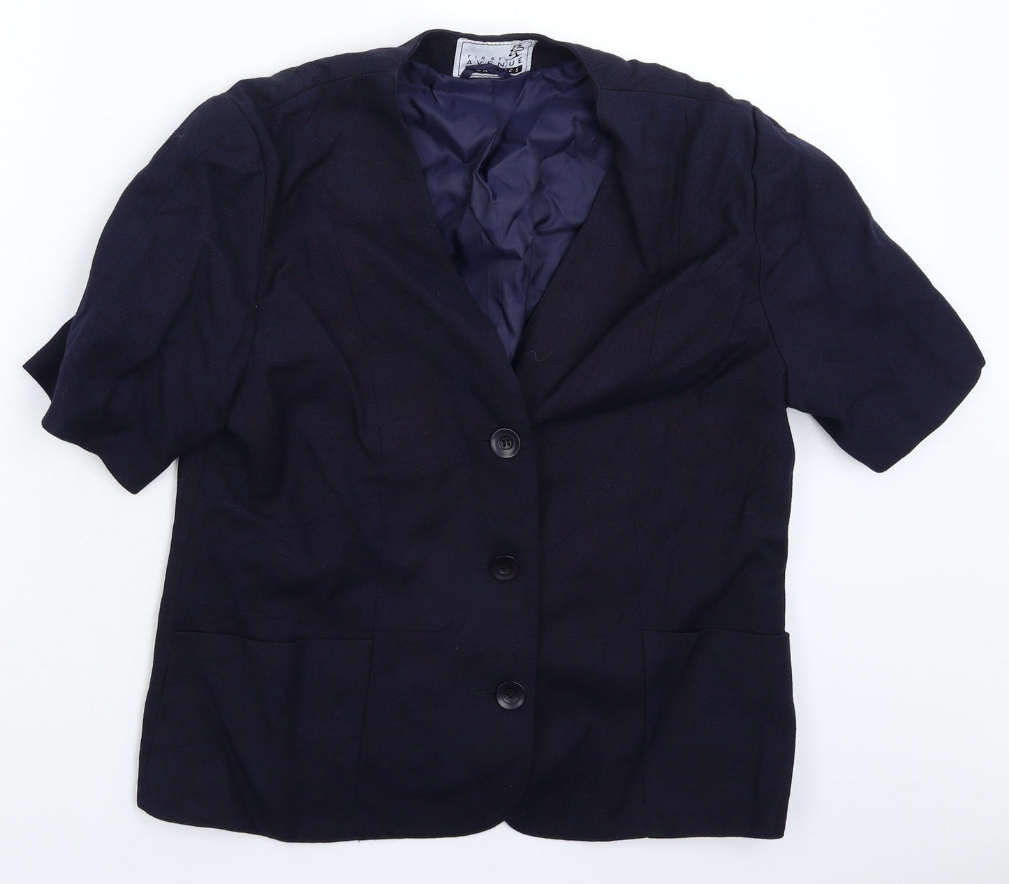 Womens UK Size 16 First Avenue Blue Jacket