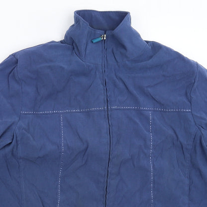Jella di Marco Womens Blue   Jacket  Size M