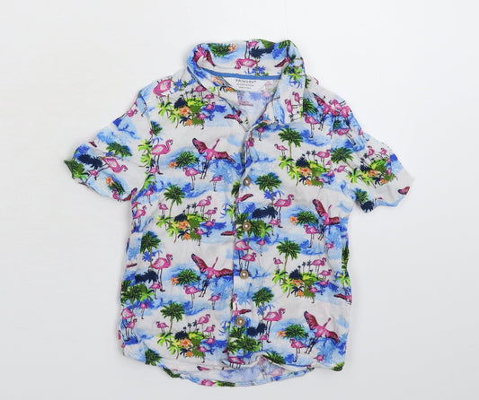 Primark Baby White   Basic Button-Up Size 18-24 Months