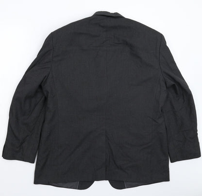 Mens UK Size 44 Marks and Spencer Regular Black Suit Jacket