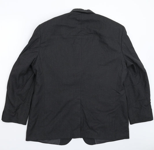 Mens UK Size 44 Marks and Spencer Regular Black Suit Jacket
