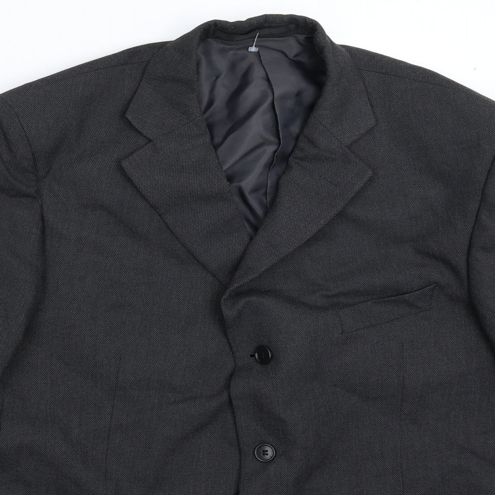 Mens UK Size 44 Marks and Spencer Regular Black Suit Jacket