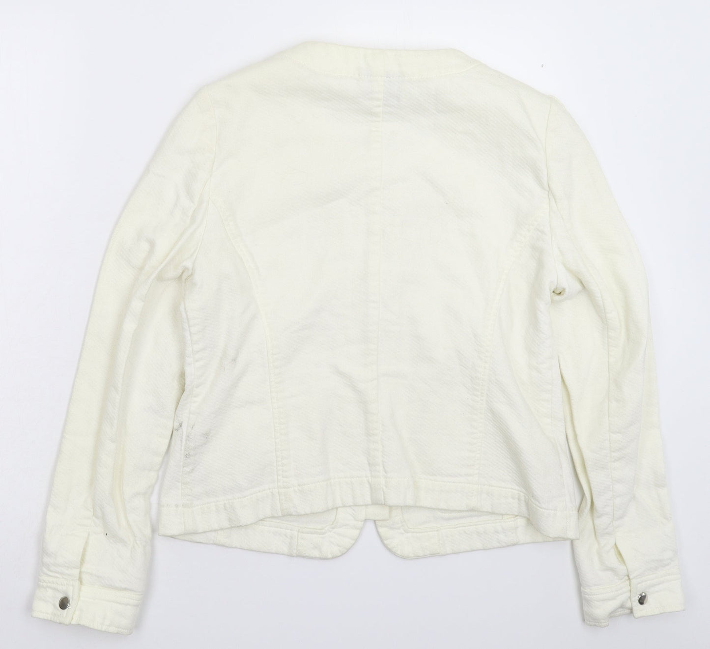 Ann Taylor Womens White   Jacket Blazer Size 10