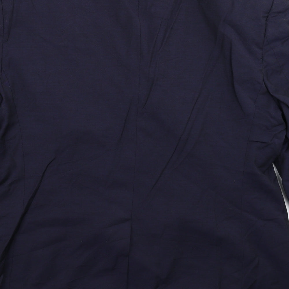 Mens UK Size 42 Marks and Spencer Regular Blue Suit Jacket