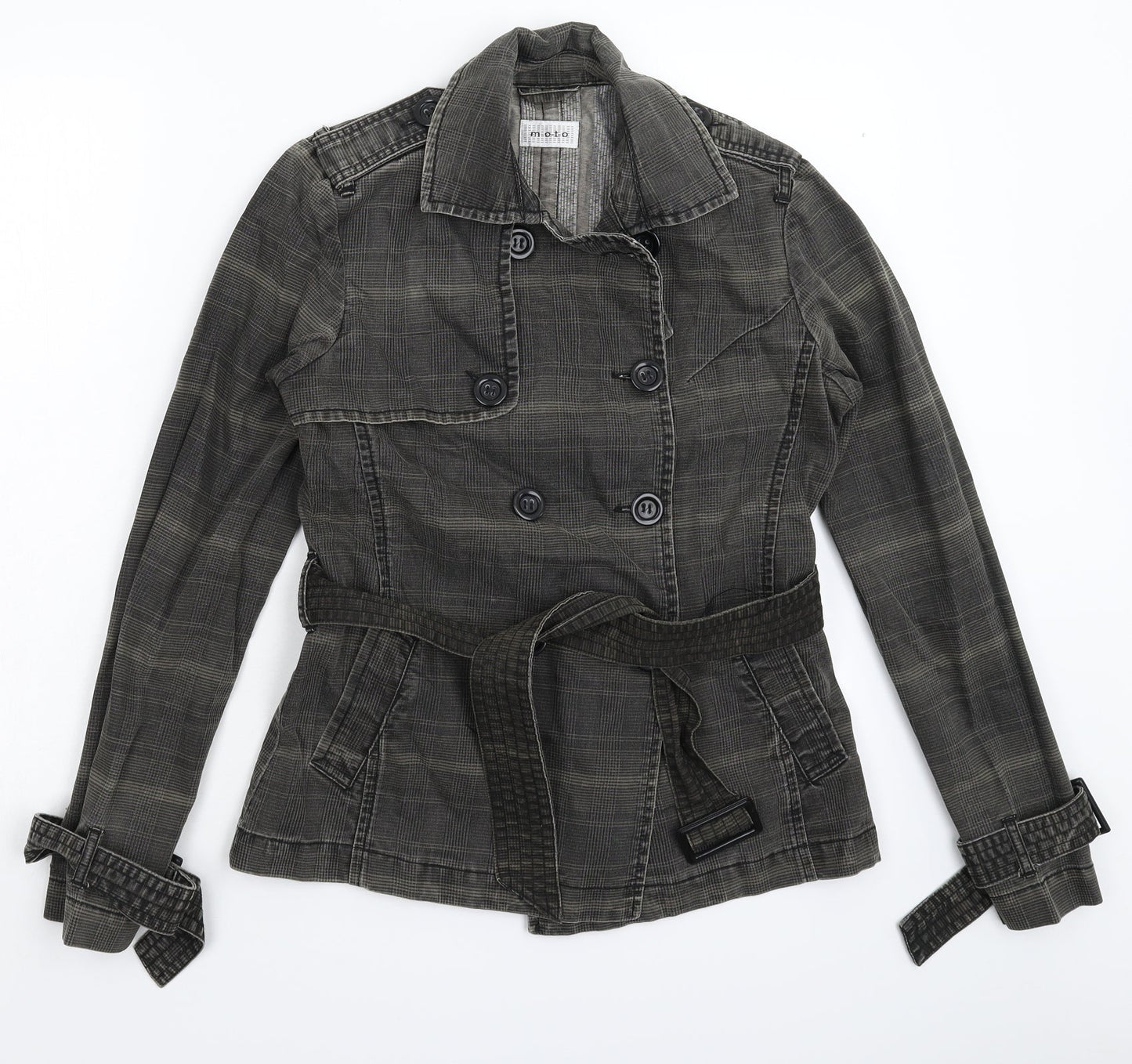 Womens UK Size 12 Topshop Grey Jacket
