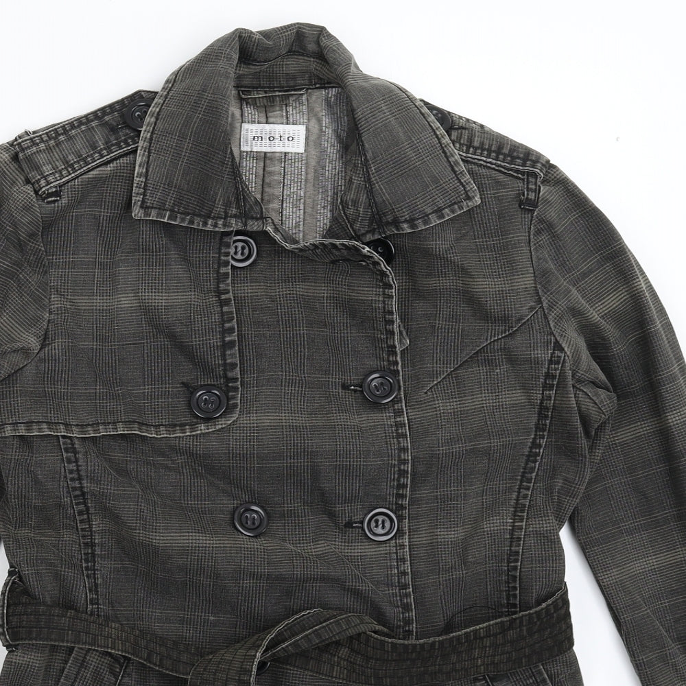 Womens UK Size 12 Topshop Grey Jacket