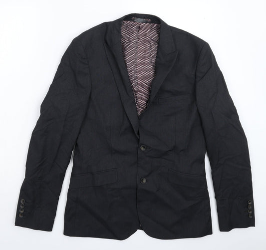 Mens UK Size 38 Marks and Spencer Regular Black Suit Jacket