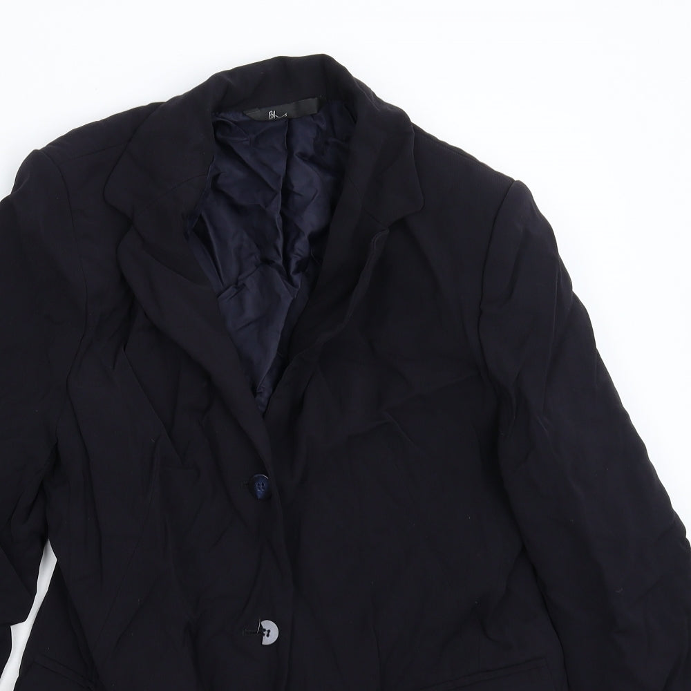 BHS Womens Blue   Jacket Suit Jacket Size 14