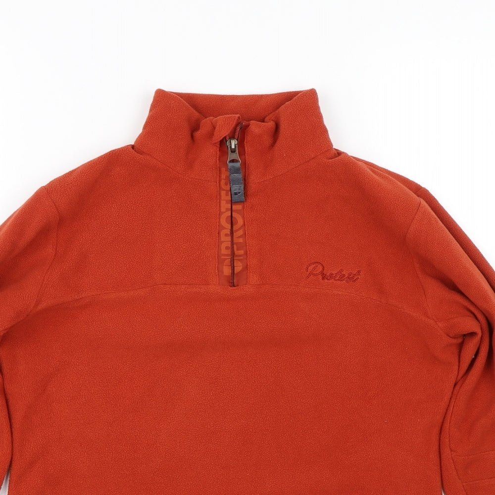 Protest Womens Orange   Pullover Sweatshirt Size 8