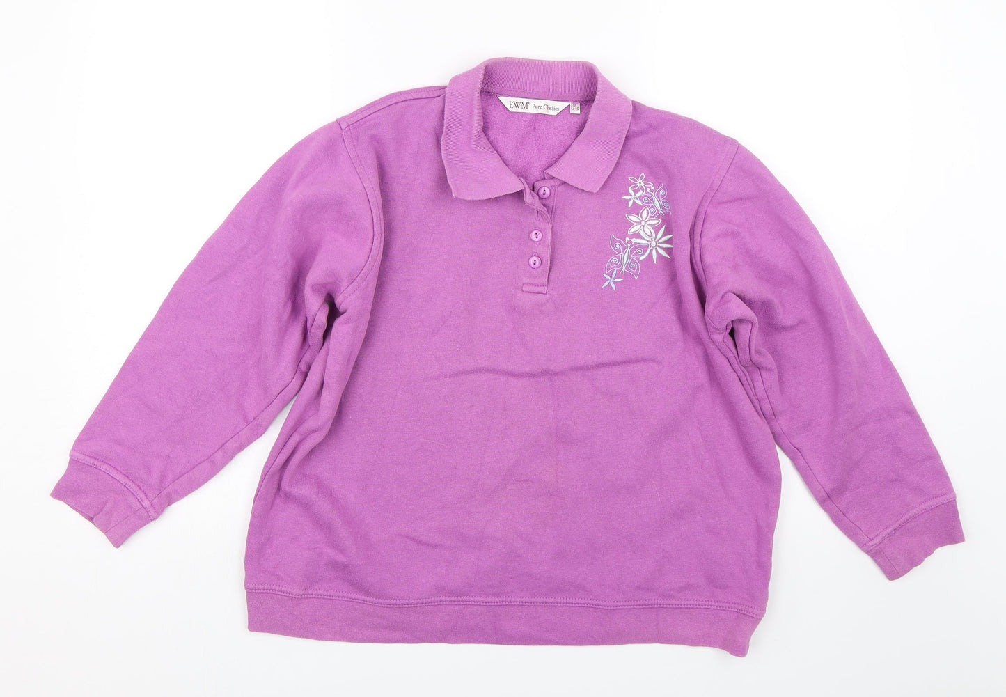 EWM Womens Purple   Pullover Jumper Size M