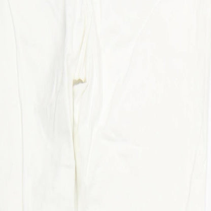 George Womens White  Denim Straight Jeans Size 10 L28 in