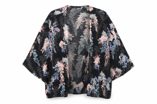 Womens UK Size 12 New Look Black Wrap Blouse