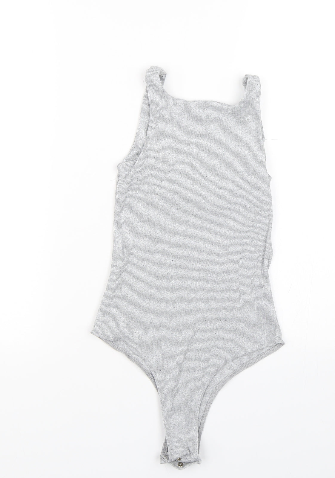 I SAW IT FIRST Womens Grey Striped  Wrap Tank Size 6