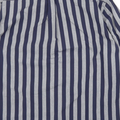 Mens UK Size L Hammond & CO Blue  Button-Up Long Sleeve Casual Shirt