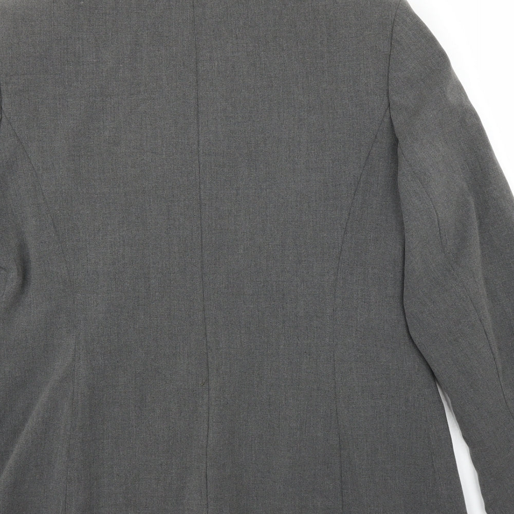 Debenhams Womens Grey   Jacket Blazer Size 12