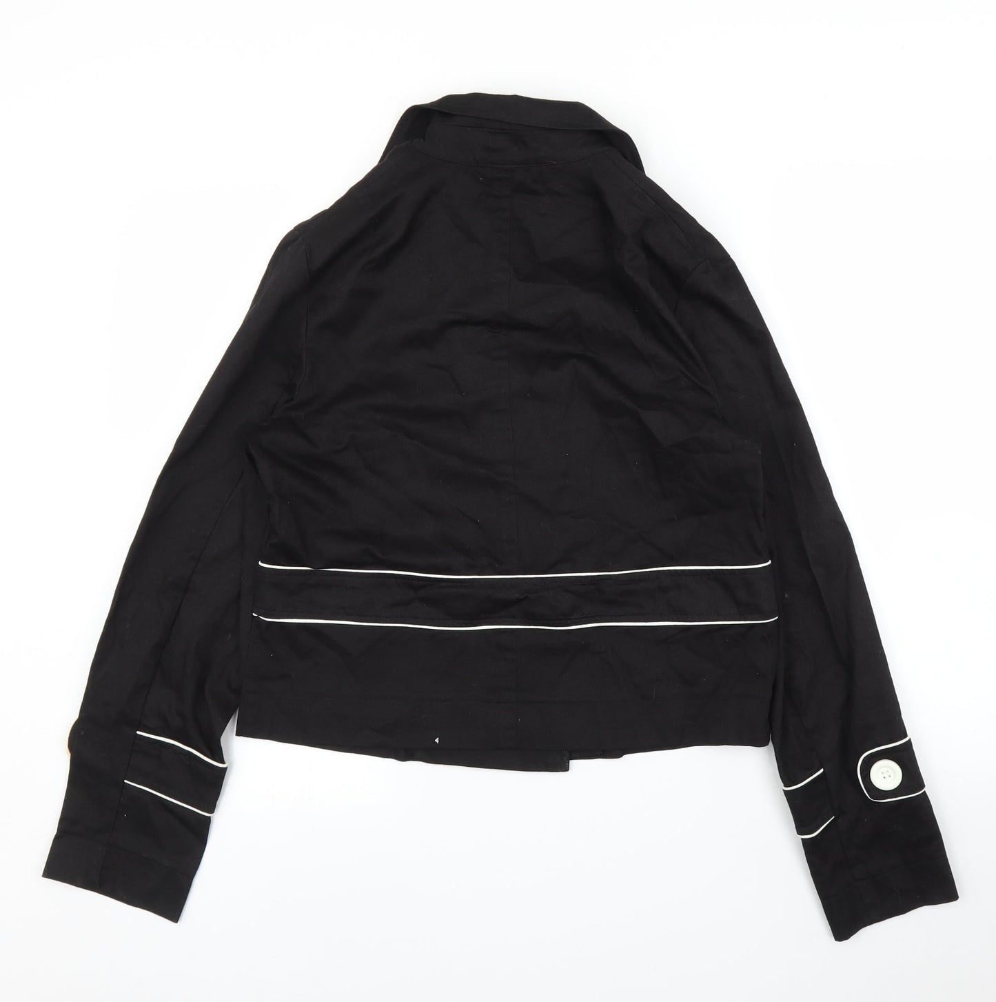 Womens UK Size 14 H&M Black Jacket