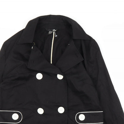 Womens UK Size 14 H&M Black Jacket