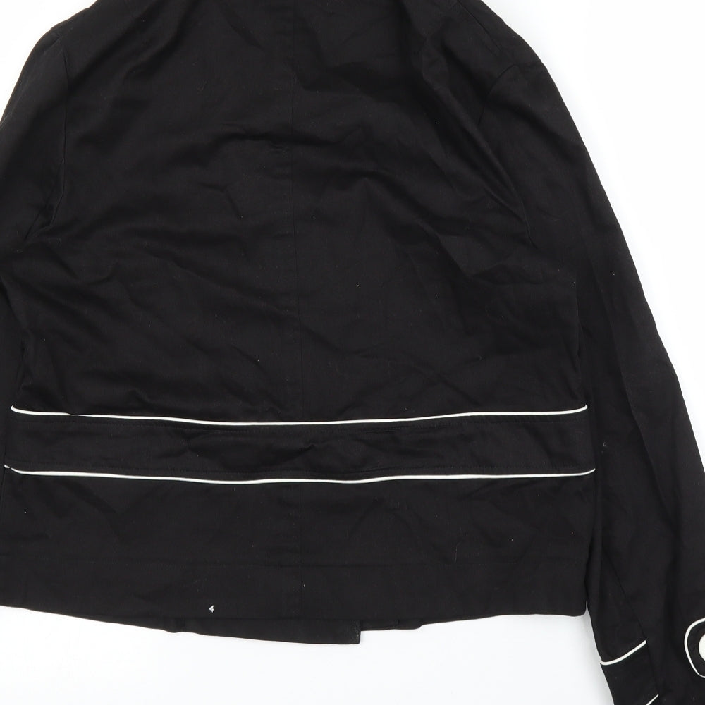 Womens UK Size 14 H&M Black Jacket