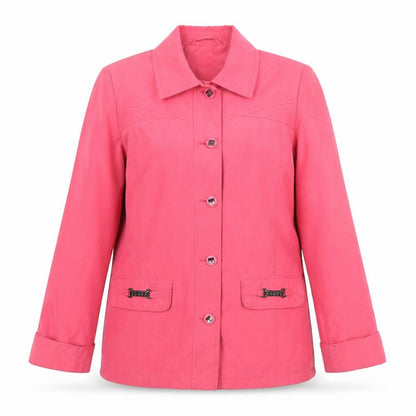 Womens UK Size 10 First Avenue Pink Overcoat