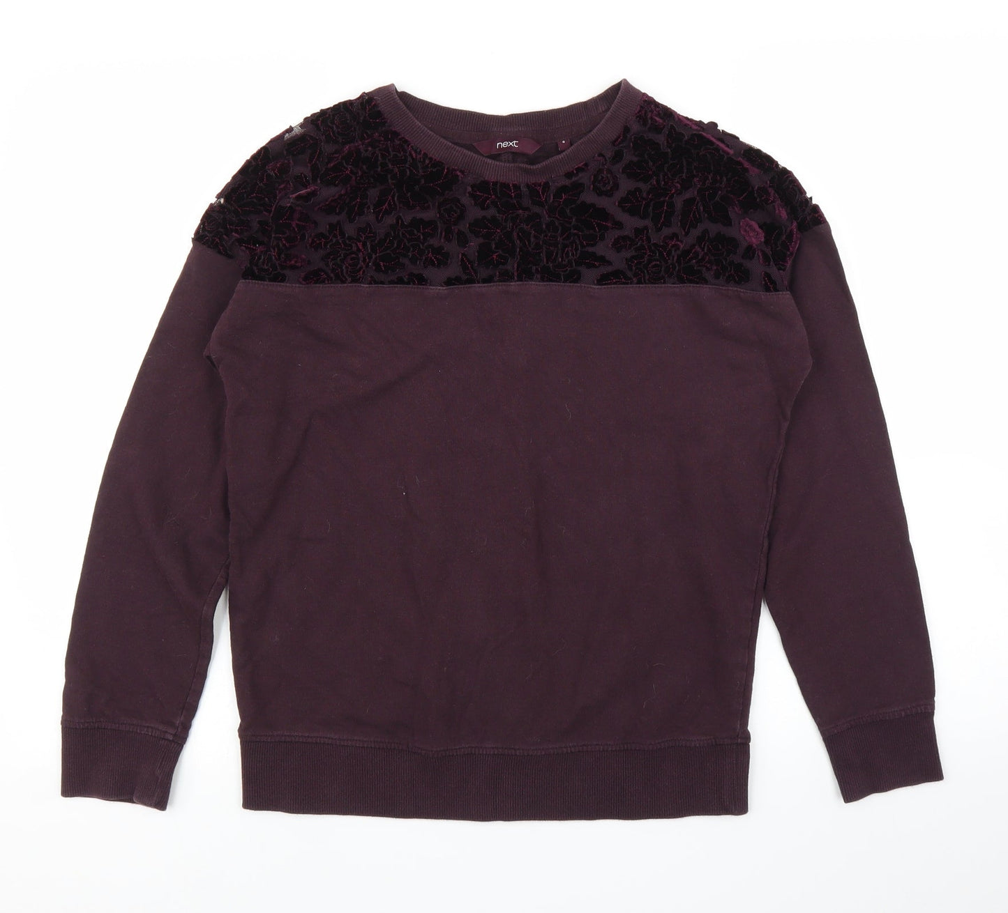 Womens UK Size 8 NEXT Purple Pullover Jumper