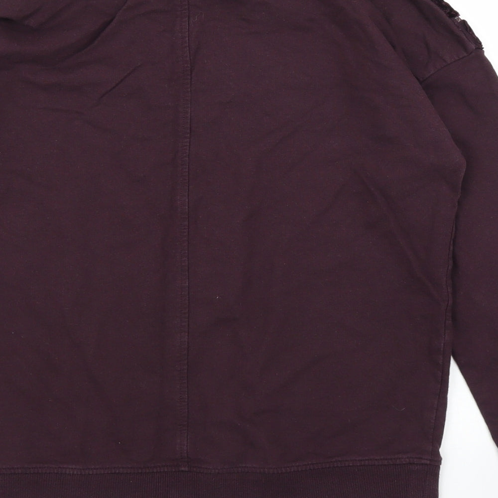 Womens UK Size 8 NEXT Purple Pullover Jumper