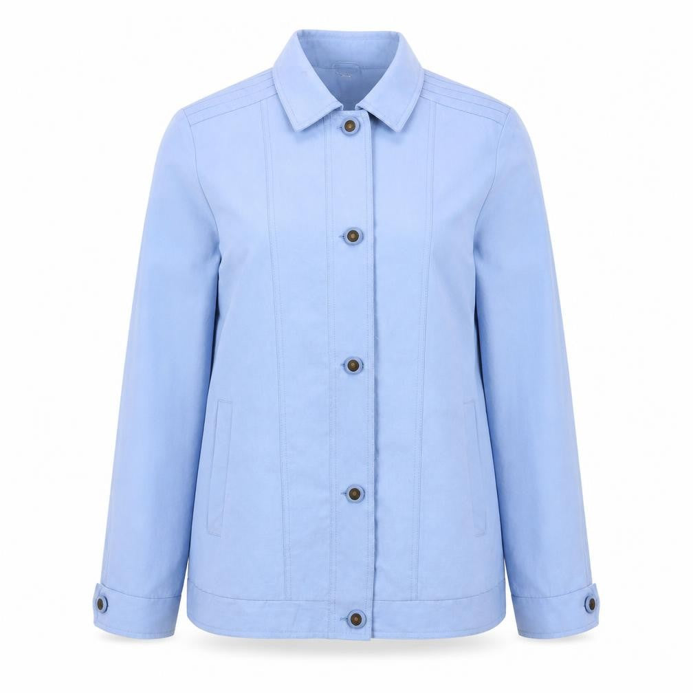 Womens UK Size 12 Klassik Blue Overcoat