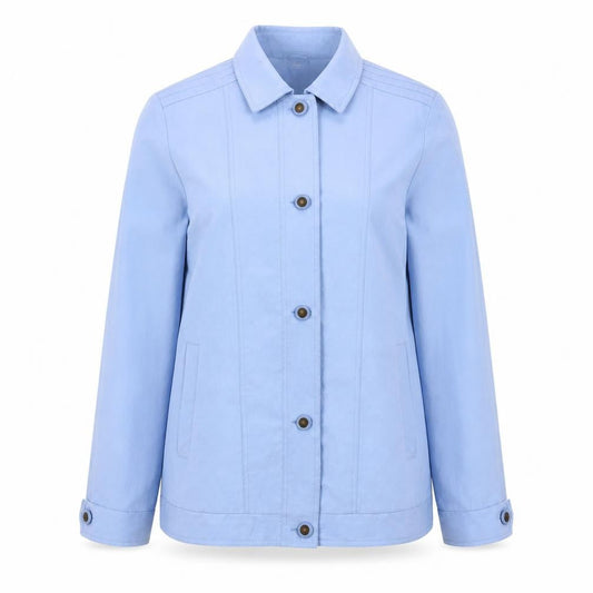 Womens UK Size 12 Klassik Blue Overcoat