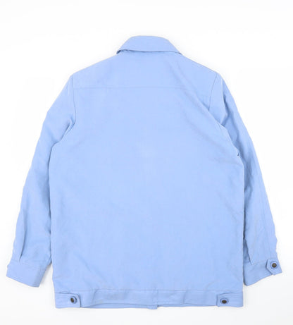 Womens UK Size 12 Klassik Blue Overcoat