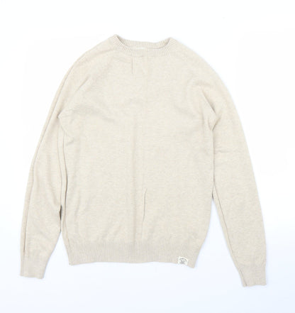 Primark Mens Beige   Pullover Jumper Size S
