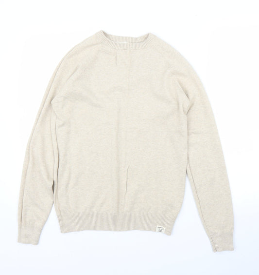 Primark Mens Beige   Pullover Jumper Size S