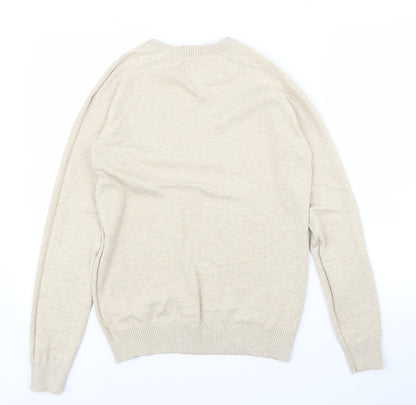 Primark Mens Beige   Pullover Jumper Size S