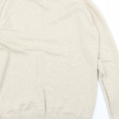 Primark Mens Beige   Pullover Jumper Size S