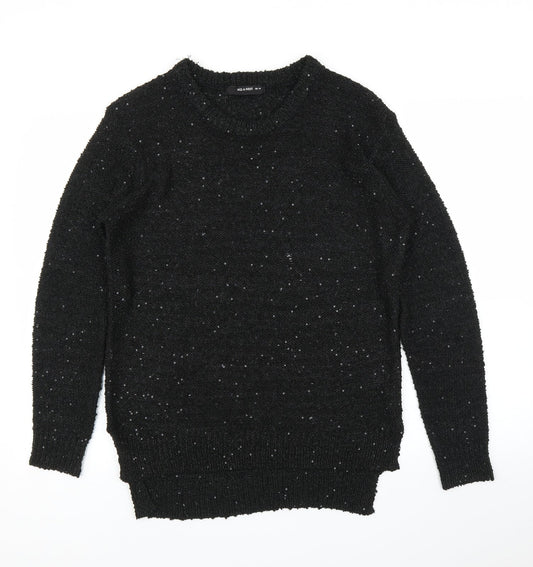 Womens UK Size 14 AKD A WEST Black Pullover Jumper