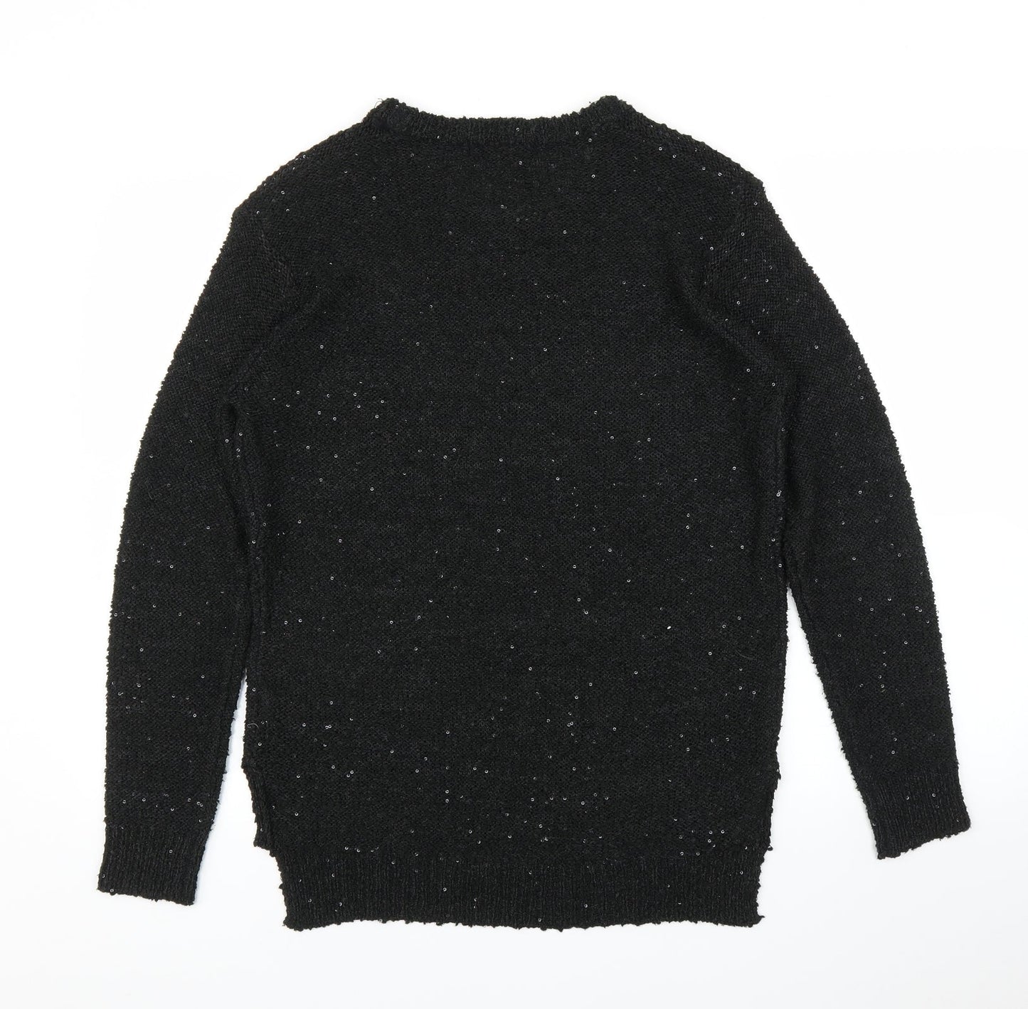 Womens UK Size 14 AKD A WEST Black Pullover Jumper