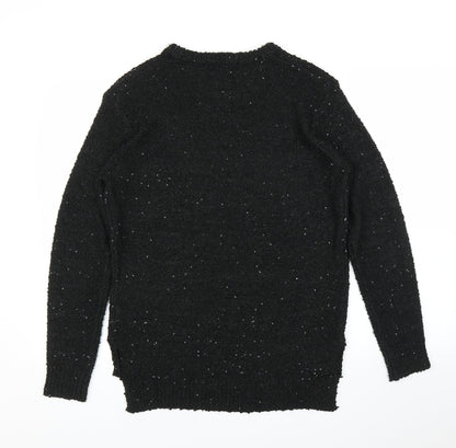 Womens UK Size 14 AKD A WEST Black Pullover Jumper