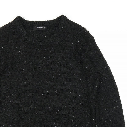 Womens UK Size 14 AKD A WEST Black Pullover Jumper