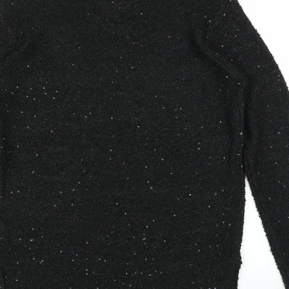 Womens UK Size 14 AKD A WEST Black Pullover Jumper