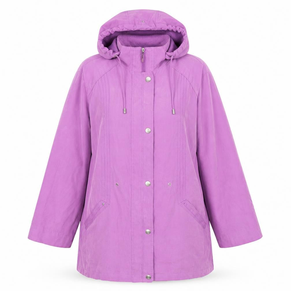 Womens UK Size L BM Purple Overcoat